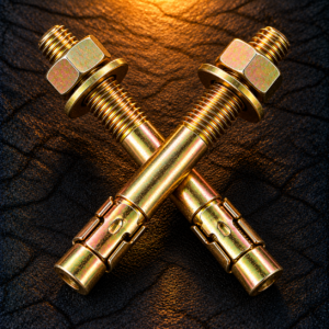 Wedge Anchor yellow zinc plated